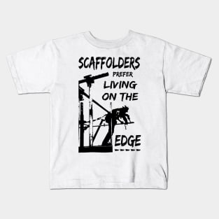 Living On The Edge 2 Kids T-Shirt